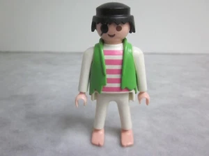 Playmobil Figure Pirate Striped Shirt - Ragged Pants / Vest - Barefoot - Picture 1 of 4