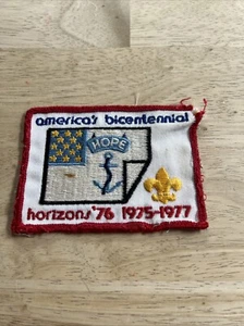 Patch Vintage America’s Bicentennial Horizons 1976 Boy Scouts BSA - Foto 1 di 7