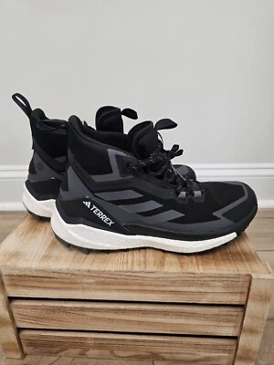 Adidas Terrex Free Hiker 2 Womens Hiking Shoes Size 9.5 Color Black Gray GoreTex - Image 1 of 4