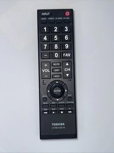 TOSHIBA CT-RC1US-18 Remote Control For 32L220U19 LED LCD HDTV Authentic OEM - Picture 1 of 3