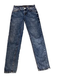 Justice Jeans Girls Size 12, Blue, Girlfriend Style, Soft, Very Nice Condition - Picture 1 of 5
