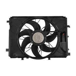 Engine Radiator Cooling Fan Assembly for Mercedes-Benz C230/C350/CLS400/SLK350 - Picture 1 of 12
