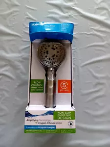 Oxygenics Fury RV Motorhome Handheld 5 Flow Settings Shower Head- Brushed Nickel - Picture 1 of 5