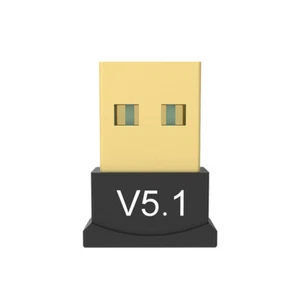 USB Bluetooth 5.1 Adapter Bluetooth Transmitter Receiver Adapter for PC Laptop - Photo 1/9