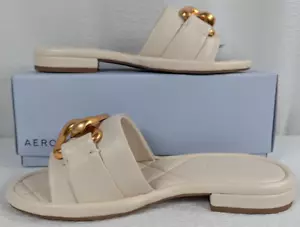 Aerosoles - Women's - Big Chain - Slide Slipper Eggshell 106 - Size: 7.5W - Picture 1 of 21