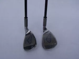 New PureSpin Diamond Face Sand Wedges 55* & 58* (2 clubs) LH Graphite S Flex - Picture 1 of 7