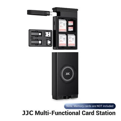 24 Slots Card Reader EVA Case Holder 2-in-1 for 8 SD SDHC SDXC & 16 Micro SD TF - Image 1 of 4