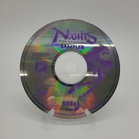 Nights Into Dreams... Sega Saturn, 1996 Sampler Disc Only Not For Resale Tested 
