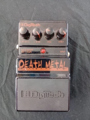DigiTech Death Metal Distortion Pedal Black *** FREE SHIPPING *** - Image 1 of 4