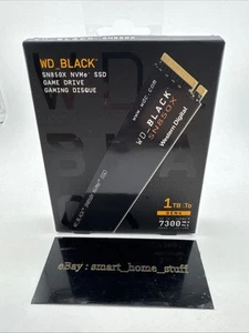 Western Digital WD BLACK SN850X 1TB NVMe Game Drive SSD 7300MB BRAND NEW SEALED - Afbeelding 1 van 2