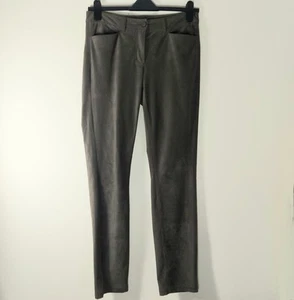 Hauber Brown Trousers, Ladies, Pockets, Moleskin Feel, Size 12 - Picture 1 of 8