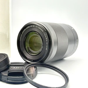Canon EF-M 55-200mm F4.5-6.3 IS STM Camera Lens From Japan - Picture 1 of 10