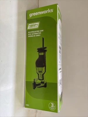 Greenworks 48v/24v Dual-Volt reciprocating Saw(TOOL ONLY)New in Box.READ.NB 5473 - Image 1 of 3