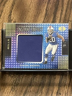 ZACK MOSS 2020 ILLUSIONS INSTANT IMPACT ROOKIE BILLS JERSEY PATCH RELIC UTAH UTE - Image 1 of 2