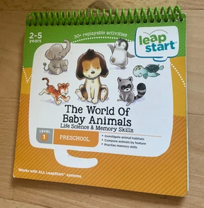 LEAP FROG, LEAP START. THE WORLD OF BABY ANIMALS. LEVEL 1 WITH STICKERS - Bild 1 von 8