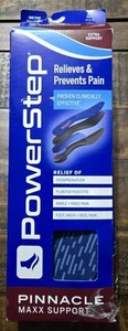 PowerStep Pinnacle Maxx Orthotic Insoles - H Mens 11-11 1/2 - Picture 1 of 5