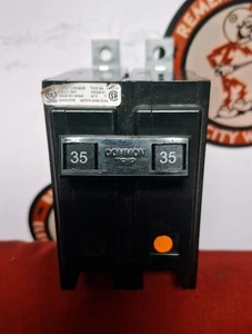 EATON BAB2035H 35A 240V 2-Pole Bolt-On Circuit Breaker SHIPS SAME DAY - Picture 1 of 2
