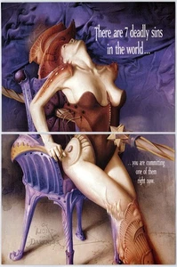 Vintage Print Ad 1998 Of Light and Darkness PC Original Promo Poster Art - Picture 1 of 4