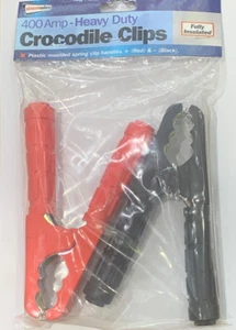 Crocodile Clips 400A Heavy Duty - Picture 1 of 3