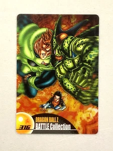 Android 16 vs Cell - 316 - Dragon Ball Morinaga Battle Collection Card Japanese - Picture 1 of 1