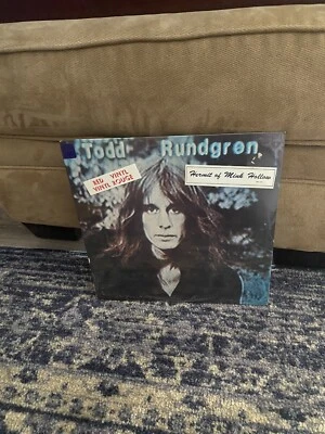 TODD RUNDGREN Hermit Of Mink Hollow Sealed Original Colored Vinyl LP - Image 1 of 2