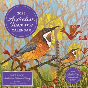 2025 Australian Woman's A4 Month To View MTV 300x300mm Woman Wall Calendar - Picture 1 of 4