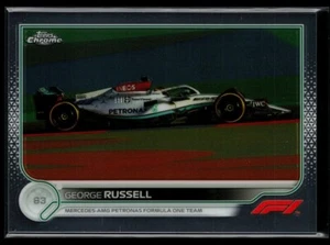 2022 Topps Chrome Formula 1 #112 George Russell CAR - Picture 1 of 2
