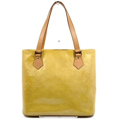 Auténtico bolso de mano Louis Vuitton M91121 con monograma Vernis Houston Foto 1 de 4