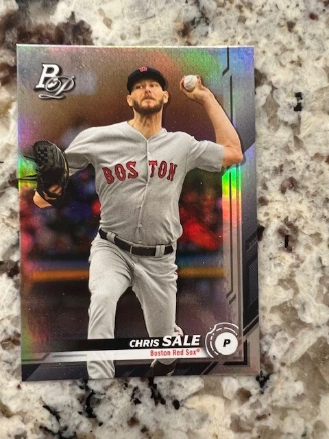 2019 BOWMAN PLATINUM CARD BOSTON RED SOX CHRIS SALE #78 - Image 1 of 1
