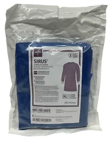 Vestido quirúrgico Medline Sirus nivel 3 XL-mangas raglán no reforzadas DYNJP2402 - Imagen 1 de 2