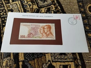 Banknotes of All Nations - Belgium 20 Francs 1966 - Picture 1 of 3