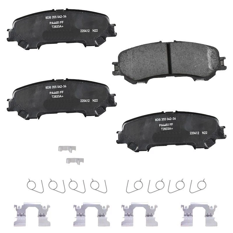 Mechanics Choice Rear Disc Brake Pad Set for 2020-2023 Nissan TITAN - Imagem 1 de 1