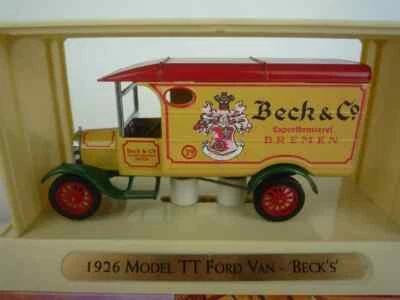 MATCHBOX GREAT BEERS OF THE WORLD YGB02 1926 MODEL TT FORD VAN 'BECKS' LIVERY - Image 1 of 3