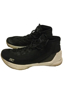 Under Armour Curry 3 Black/White 1269279-006 Basketball Shoes Men’s Size 13 - Picture 1 of 11