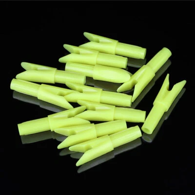 50x Archery Arrow Nock Insert Arrow Tail .244inch Fast Shooting Arrow Shaft DIY - Image 1 of 4