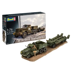 Revell (Ex Matchbox) 1:76 US M19 Tank Transporter Kit With Diorama - Picture 1 of 1