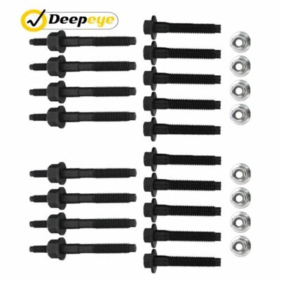 Pair Set Exhaust Manifold Bolt & Stud Kit for Dodge Durango Ram 1500 Truck 5.7l Foto 1 de 4