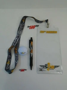2016 Indianapolis 500 100TH Running Event Ticket Holder Ink Pen Golf Ball - Picture 1 of 4