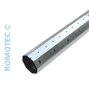 SW 60 Stahlwelle Welle für Rohrmotor Rolladen Rollo Fenster * Gesamtlänge 230 cm - Bild 1 von 2