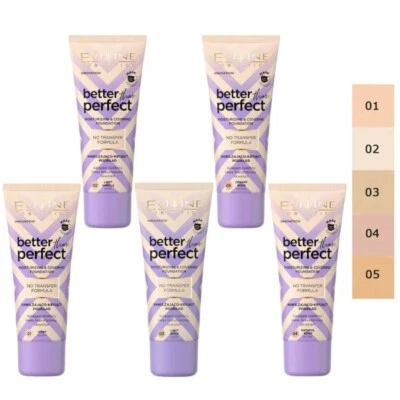 Eveline Foundation Better Than Perfect Moisturizing Covering Foundation Makeup - Image 1 of 4