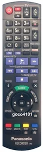 N2QAYB001077 GENUINE ORIGINAL PANASONIC REMOTE CONTROL DMRHWT260 DMRPWT560 NEW - Foto 1 di 3