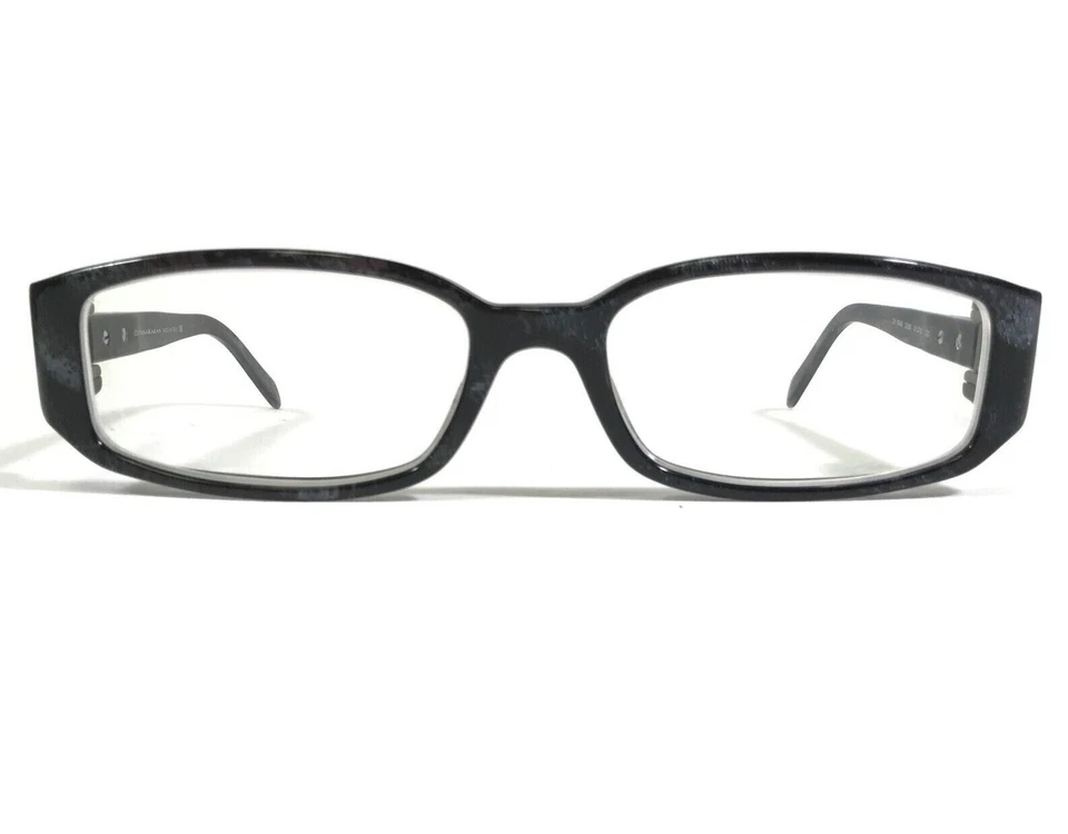 Armações de óculos Donna Karan DK 1546 3266 preto retangular aro completo 51-16-130 - Imagem 1 de 4