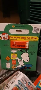 1993 Snoopy's Little Art Case Movin' On, Peanuts, American Education Publishing - Bild 1 von 8