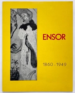 JAMES ENSOR 1860-1949 - Alfred Werner World House Galleries - Bild 1 von 2