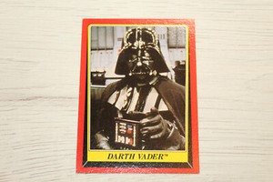 STAR WARS TRADING CARD ""DARTH VADER #3" RETURN OF THE JEDI TOPPS 1983 #1