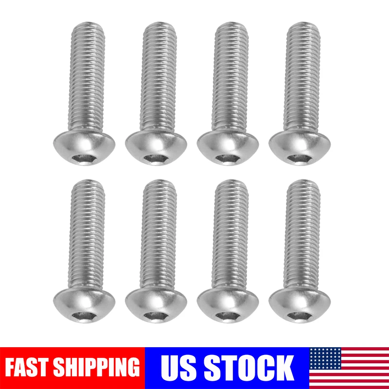 SUB-FRAME BOLTS 8PCS FOR 2004-2023 YAMAHA YFZ450 450FSE 450LE 450R 450W 450V US - Image 1 of 4