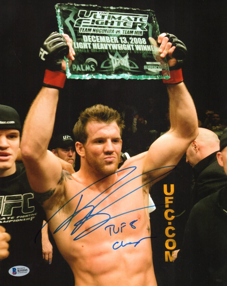 Ryan Bader Signed UFC 11x14 Photo BAS COA The Ultimate Fighter 8 TUF Champ Auto - Image 1 of 4
