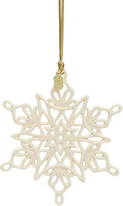 Lenox 895772 2024 Snow Fantasies Snowflake Ornament keep it around all year - Picture 1 of 12