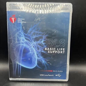 American Heart Assoc. BLS 2020 USB Drive Product Number 20-1156 NEW *IN GERMAN* - Picture 1 of 5