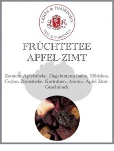 Früchtetee Apfel-Zimt 2kg - Bild 1 von 3